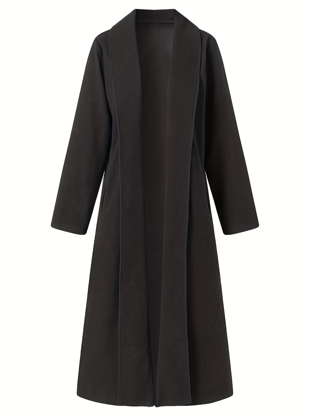 Tabitha | Floor-Length Draped Coat