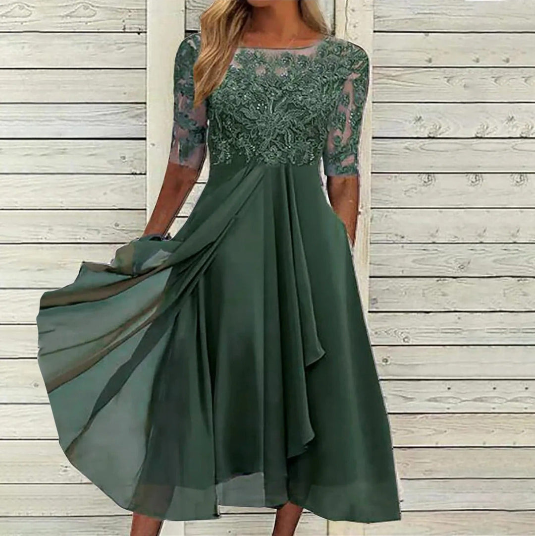 Vanessa | Elegant Evening Maxi Dress