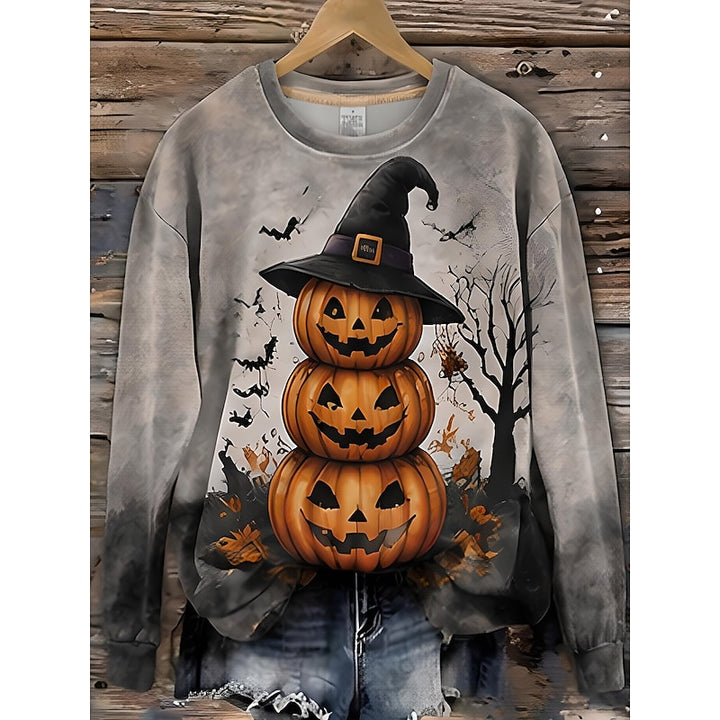 Susannah | Playful Cat Halloween Sweatshirt