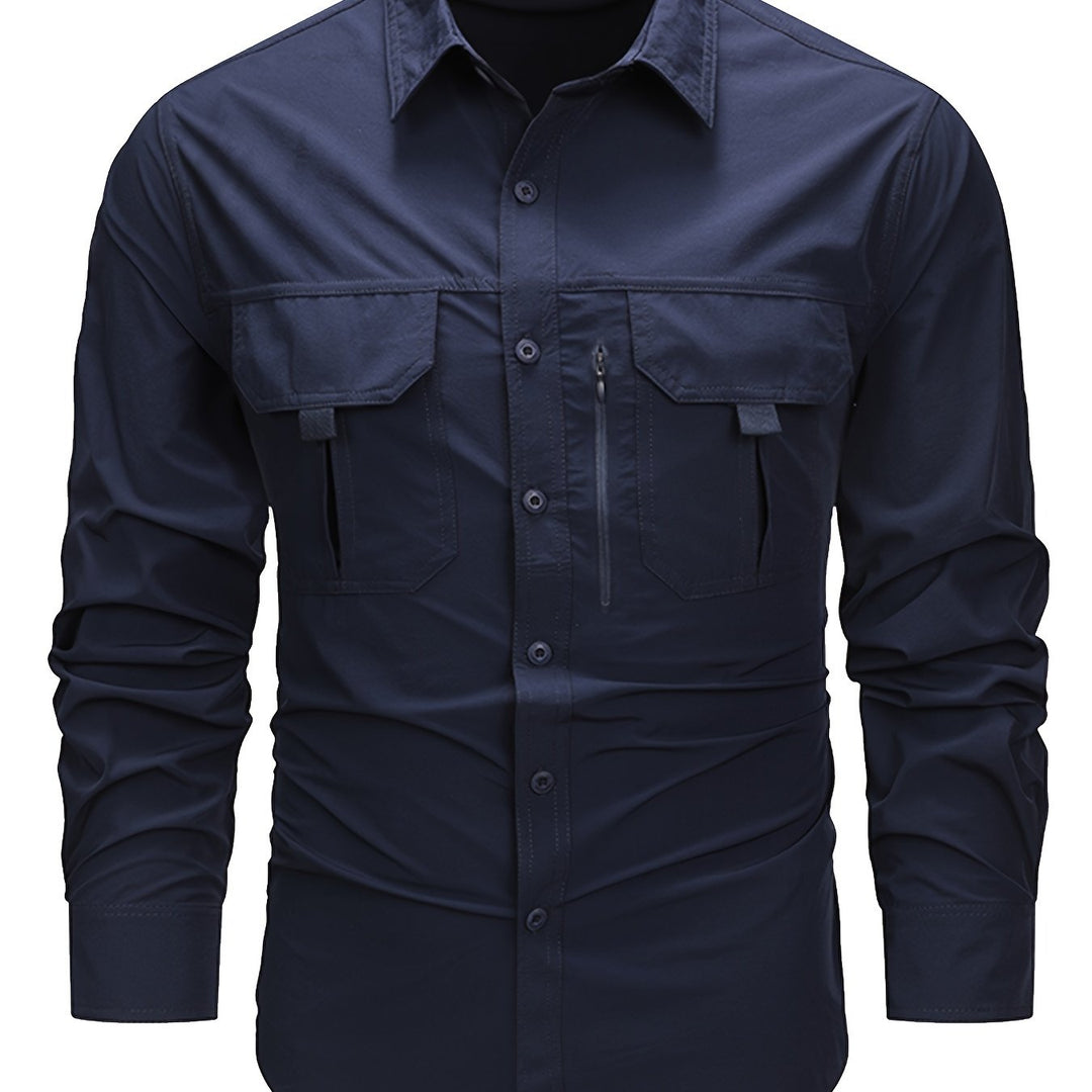 Damon | Rugged Multi-Pocket Utility Shirt