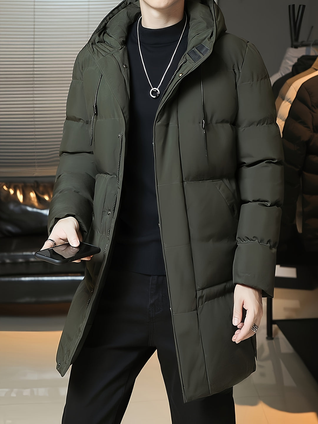 Roland | Longline Hooded Winter Coat