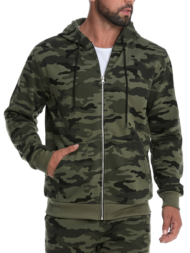 Cole | Zip-Front Hooded Jacket