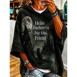 Sloane | Halloween Graphic Hooded Sweatshirt