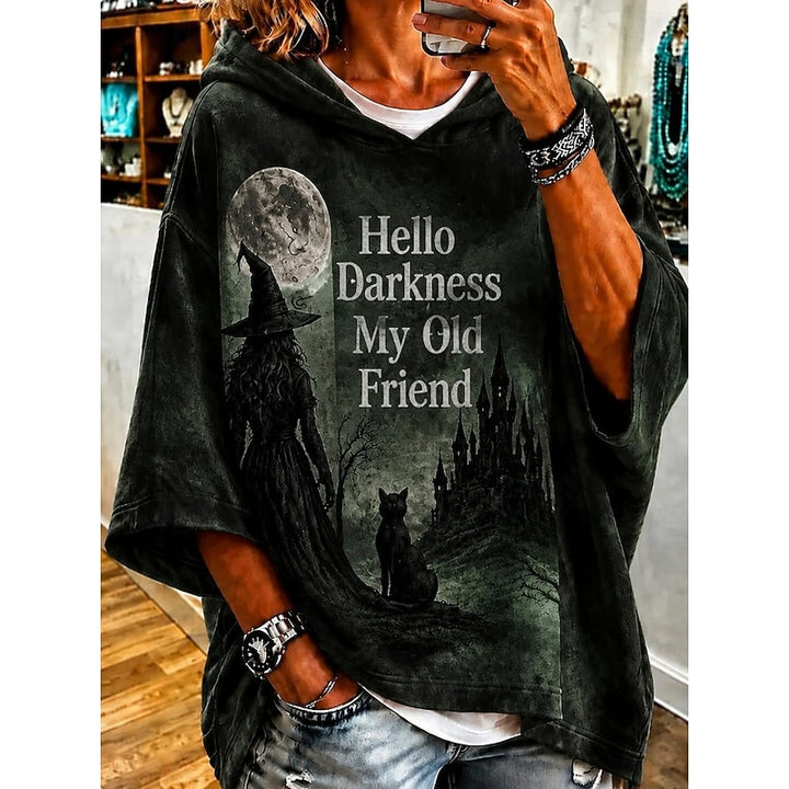 Sloane | Halloween Graphic Hooded Sweatshirt
