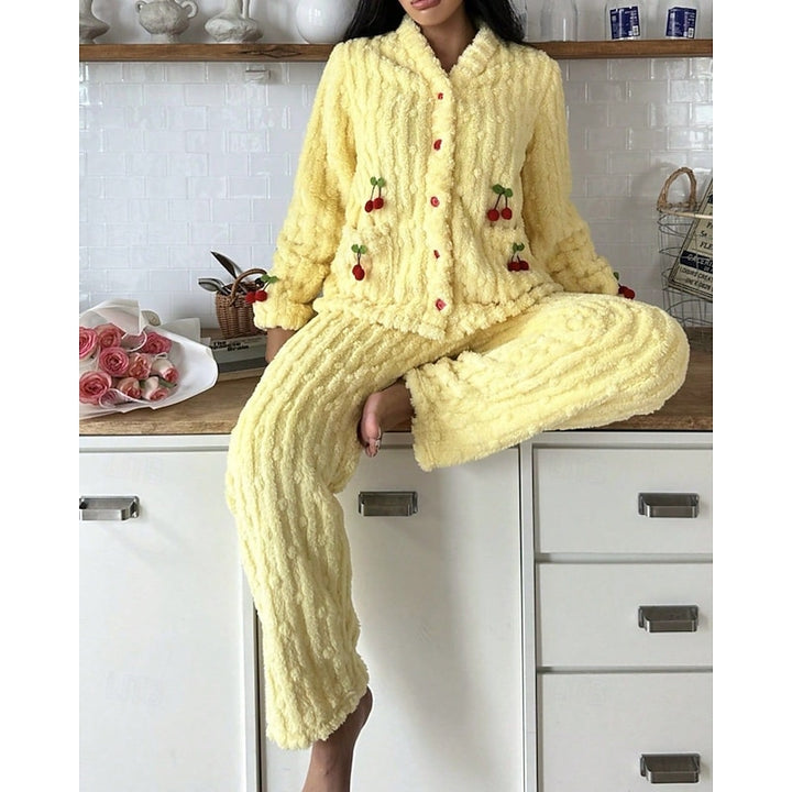 Elsie | Cozy Textured Lounge Two-Piece Set