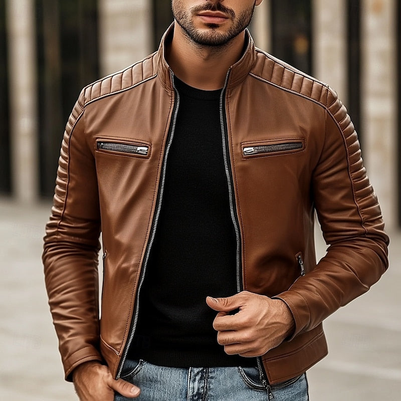 Bruno | Refined Biker Jacket