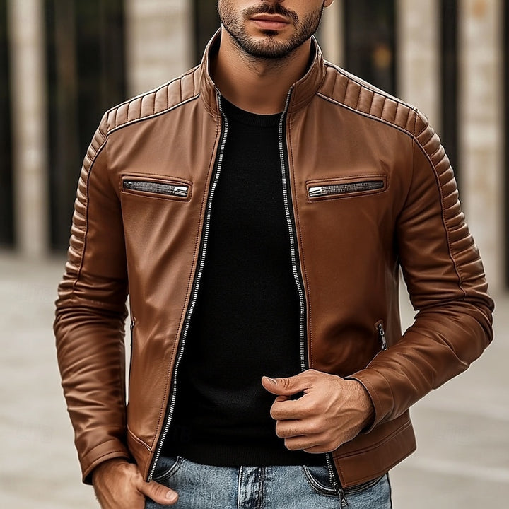 Bruno | Refined Biker Jacket