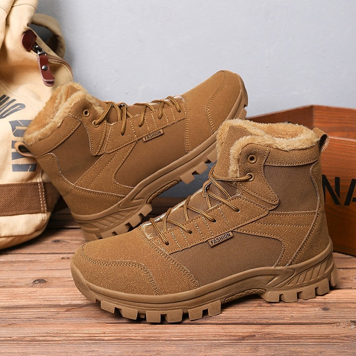 Garrett | Rugged Fur-Lined Boots