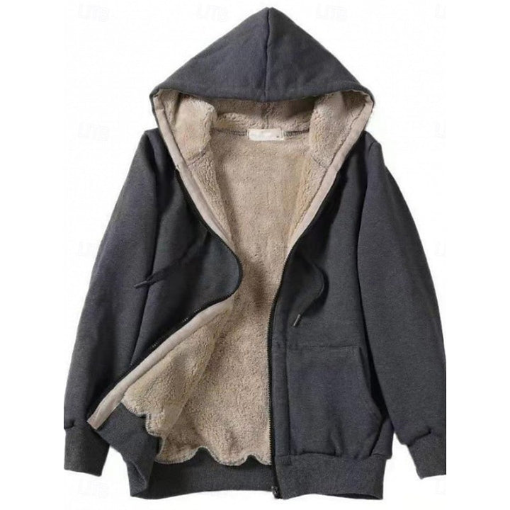 Yvonne | Cozy Zip-Up Hooded Jacket