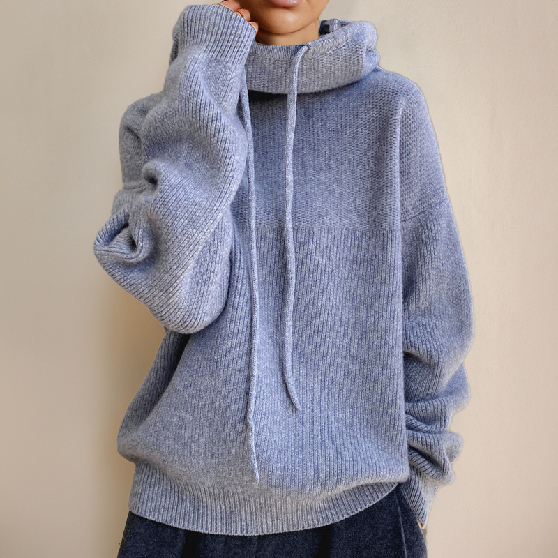 Elvire | Cozy Hooded Pullover Style