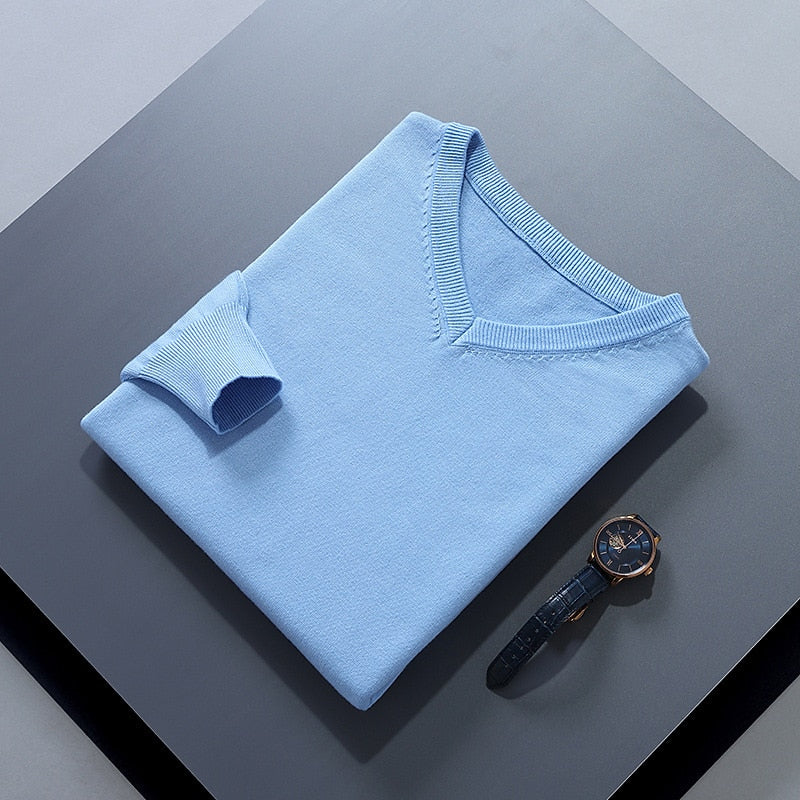 Douglas | Refined V-Neck Sweater