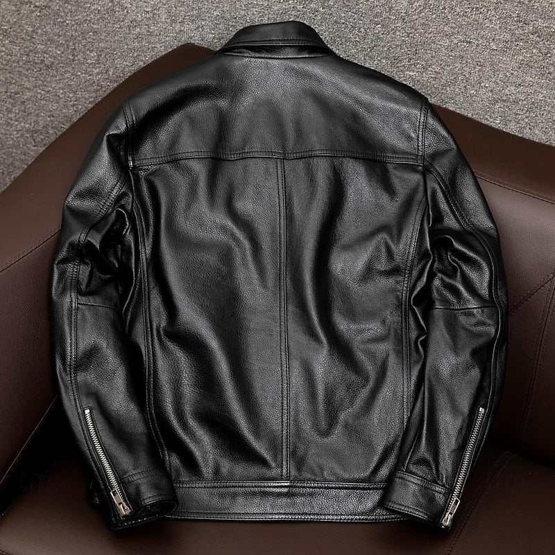 Flynn | Classic Zip-Up Biker Jacket