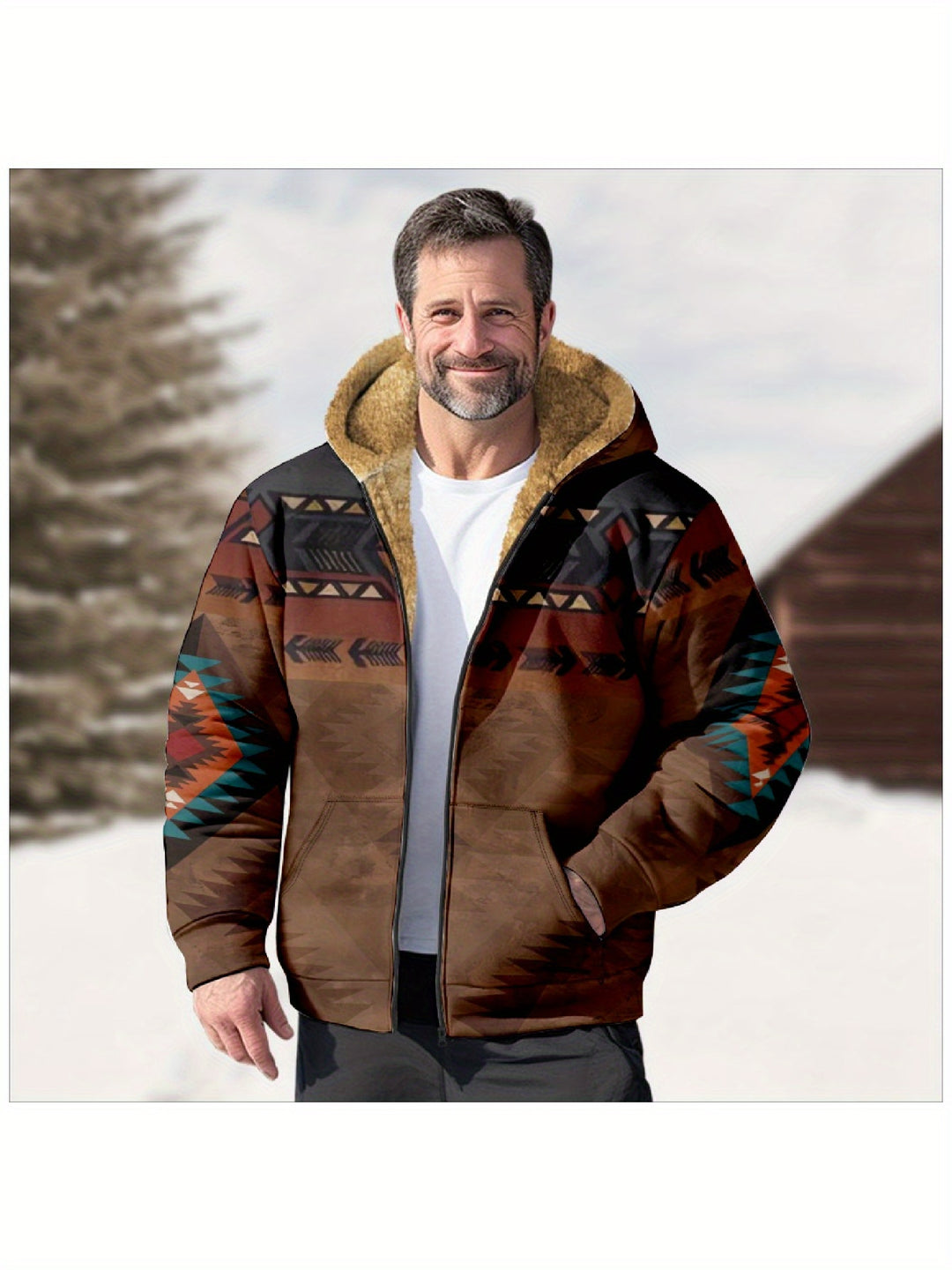 Ronan | Southwestern Hooded Jacket
