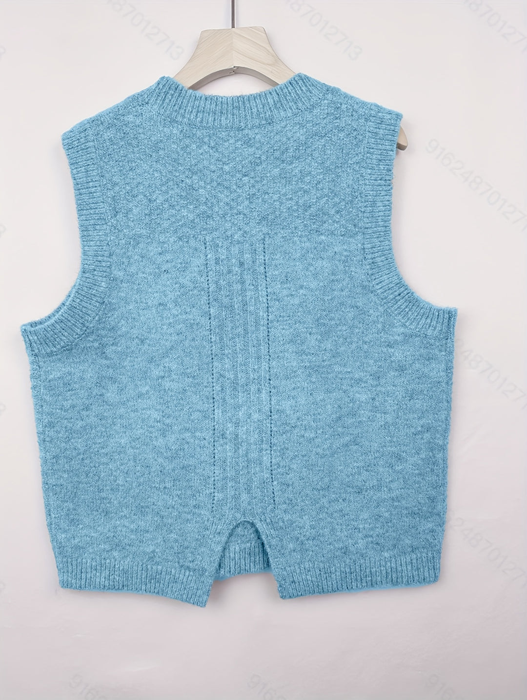 Elaine | Cable-Knit Sleeveless Sweater Vest