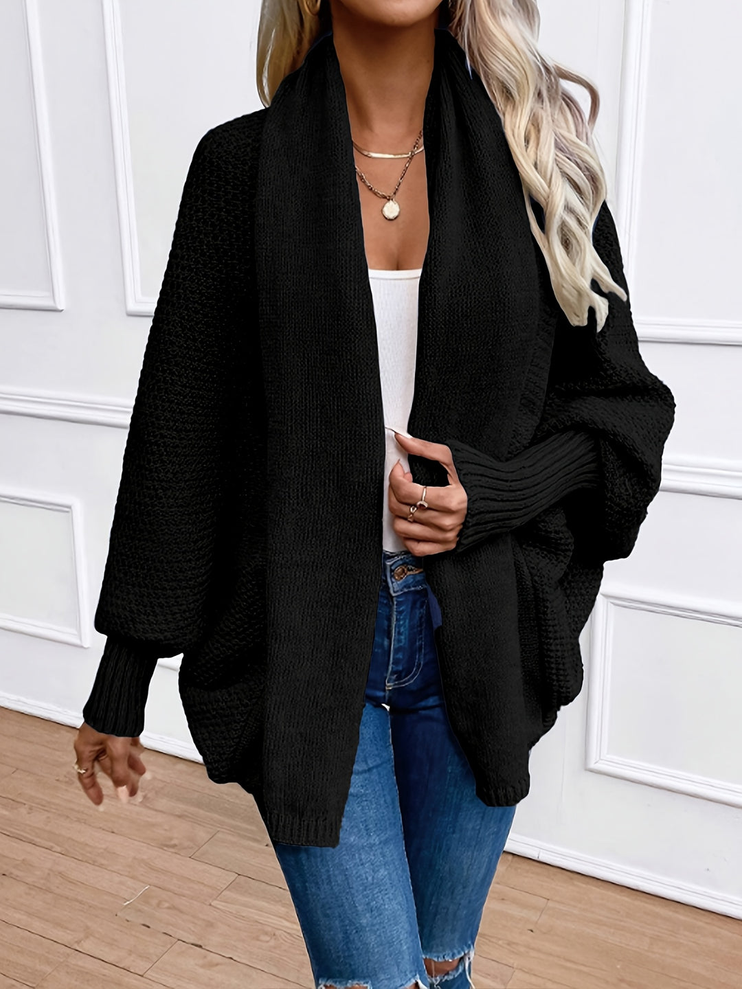 Adelaide | Relaxed Shawl-Collar Cardigan