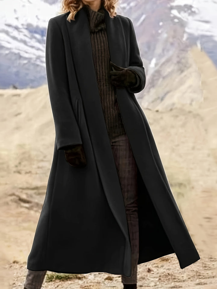 Tabitha | Floor-Length Draped Coat