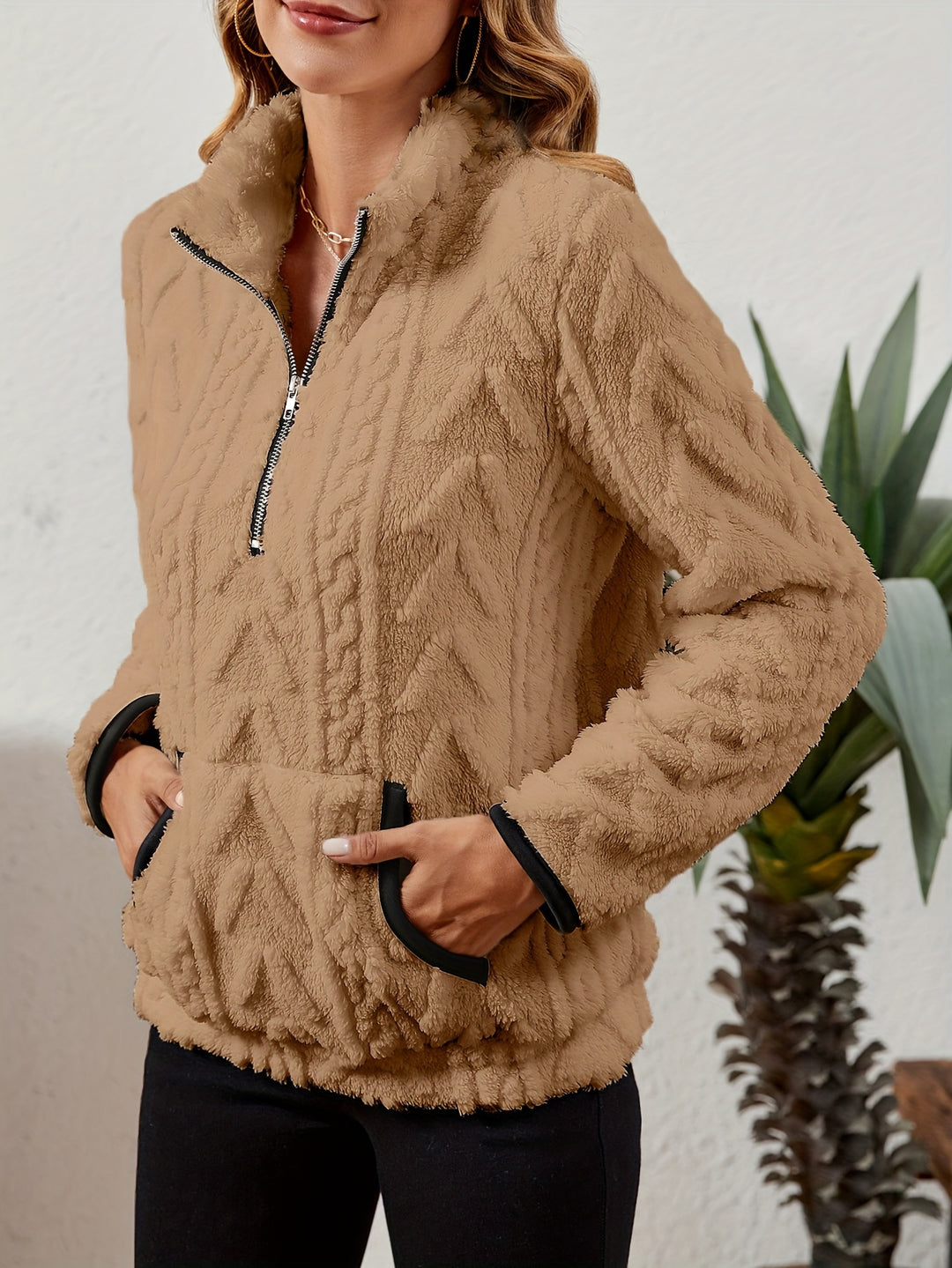 Regina | Cozy Half-Zip Pullover