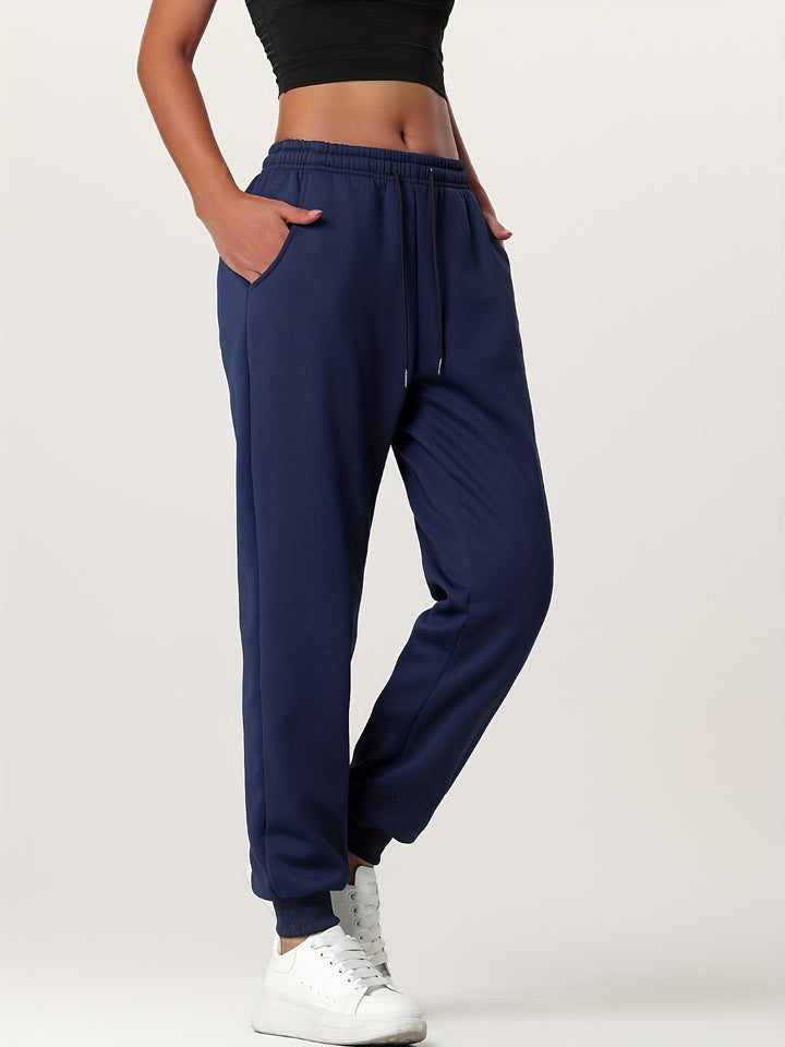 Heather | Cozy Cuffed Lounge Joggers