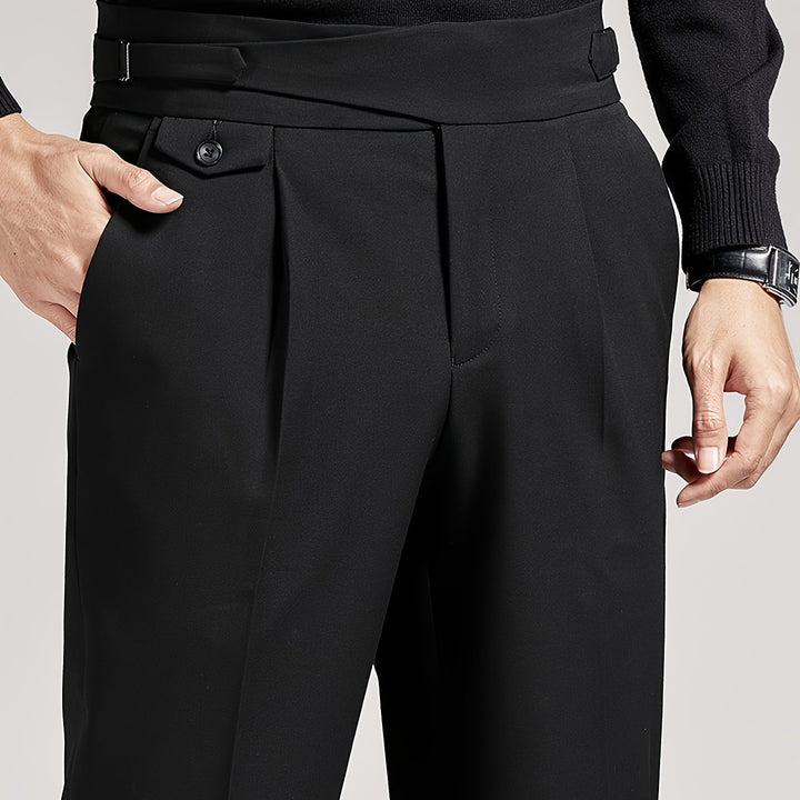 Alaric | Tailored Pleated Trousers