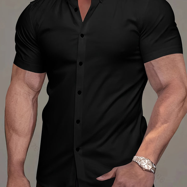 Lucas | Refined Short-Sleeve Button Shirt
