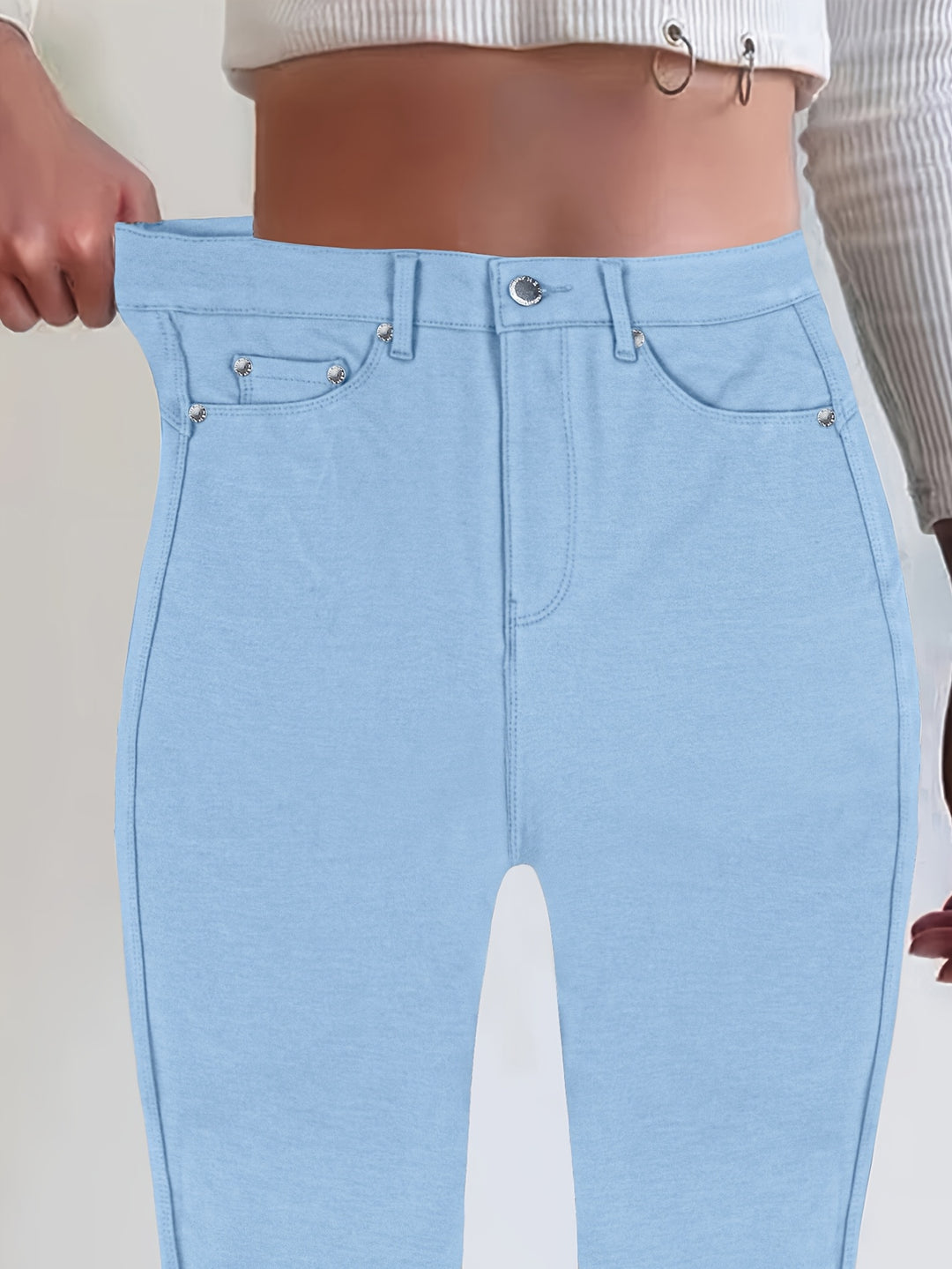 Faye | High-Waisted Skinny Jeans