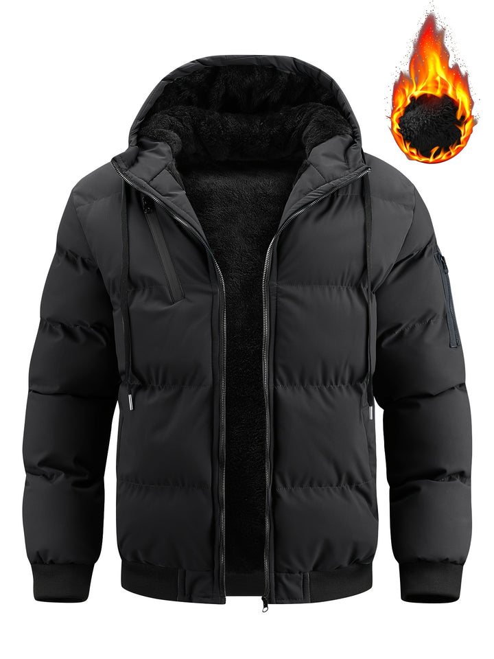 Brooks | Insulated Hooded Puffer Jacket