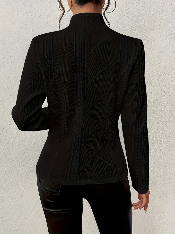 Paige | Textured Button-Up Jacket