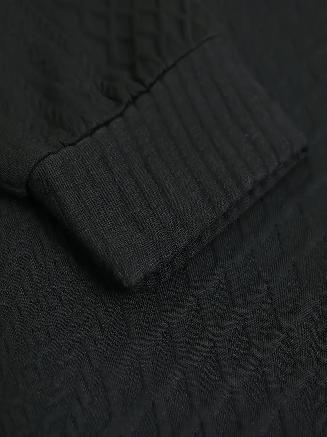 Rupert | Cable-Knit Stand Collar Sweater