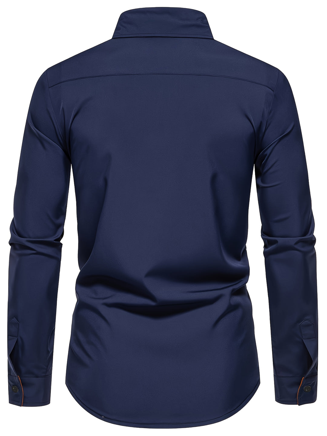 Harlan | Contrast-Trim Button-Up Shirt