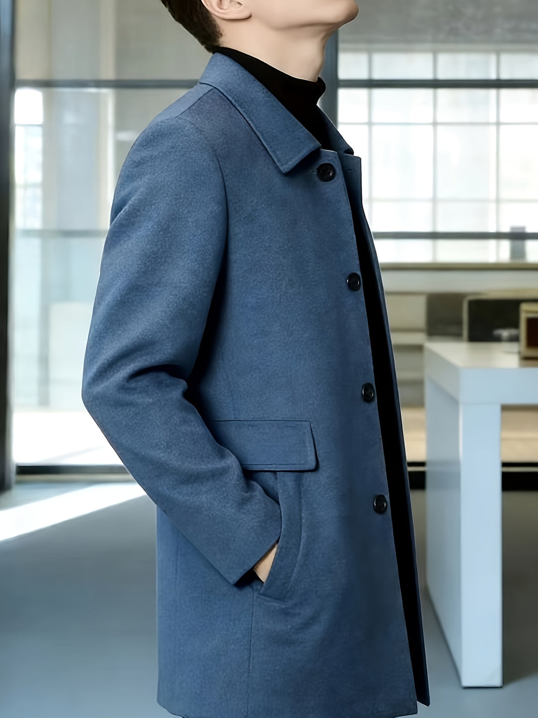 Anthony | Refined Single-Breasted Coat