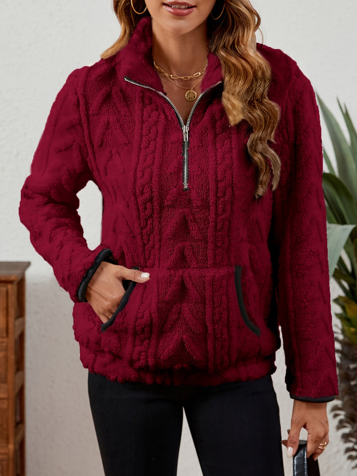Regina | Cozy Half-Zip Pullover