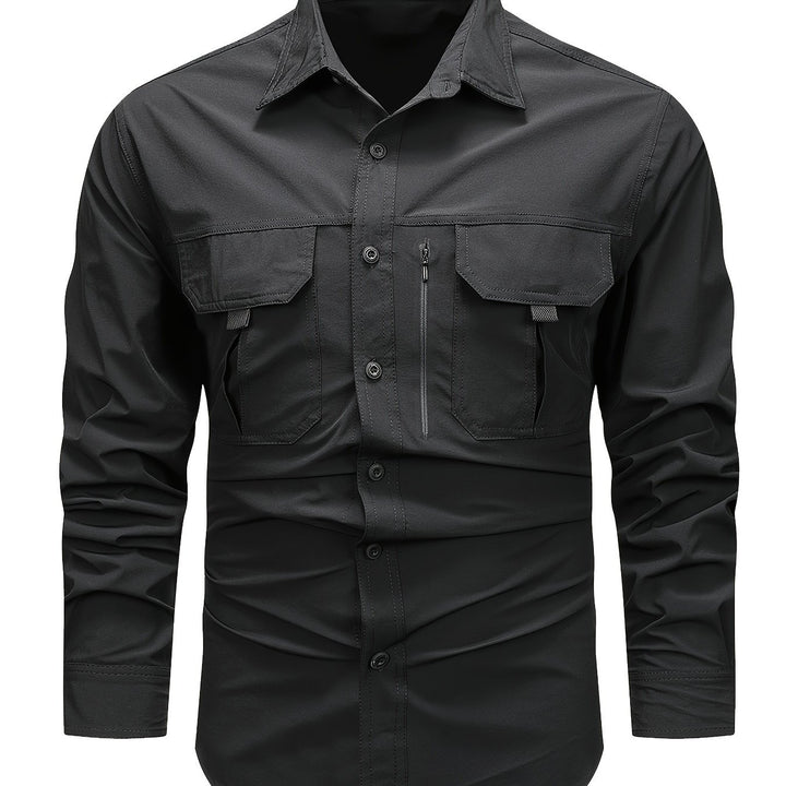 Damon | Rugged Multi-Pocket Utility Shirt