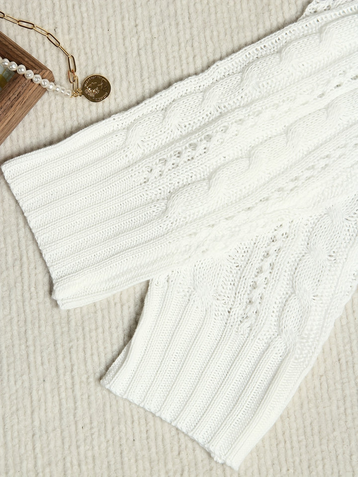 Rosalind | Classic Cable-Knit Cardigan
