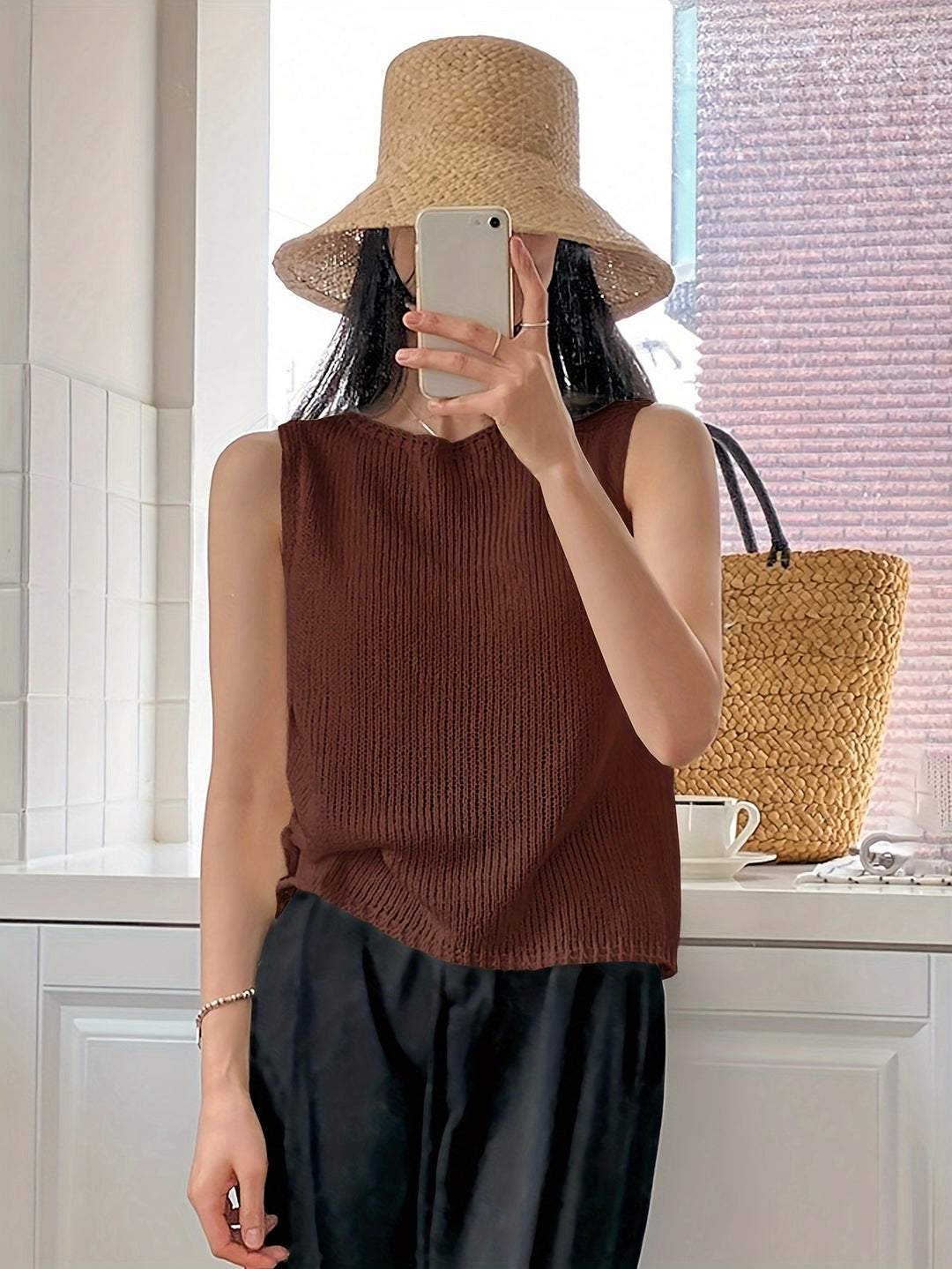 Willa | Relaxed Sleeveless Knit Top
