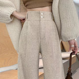 Penelope | High-Waisted Wide-Leg Trousers