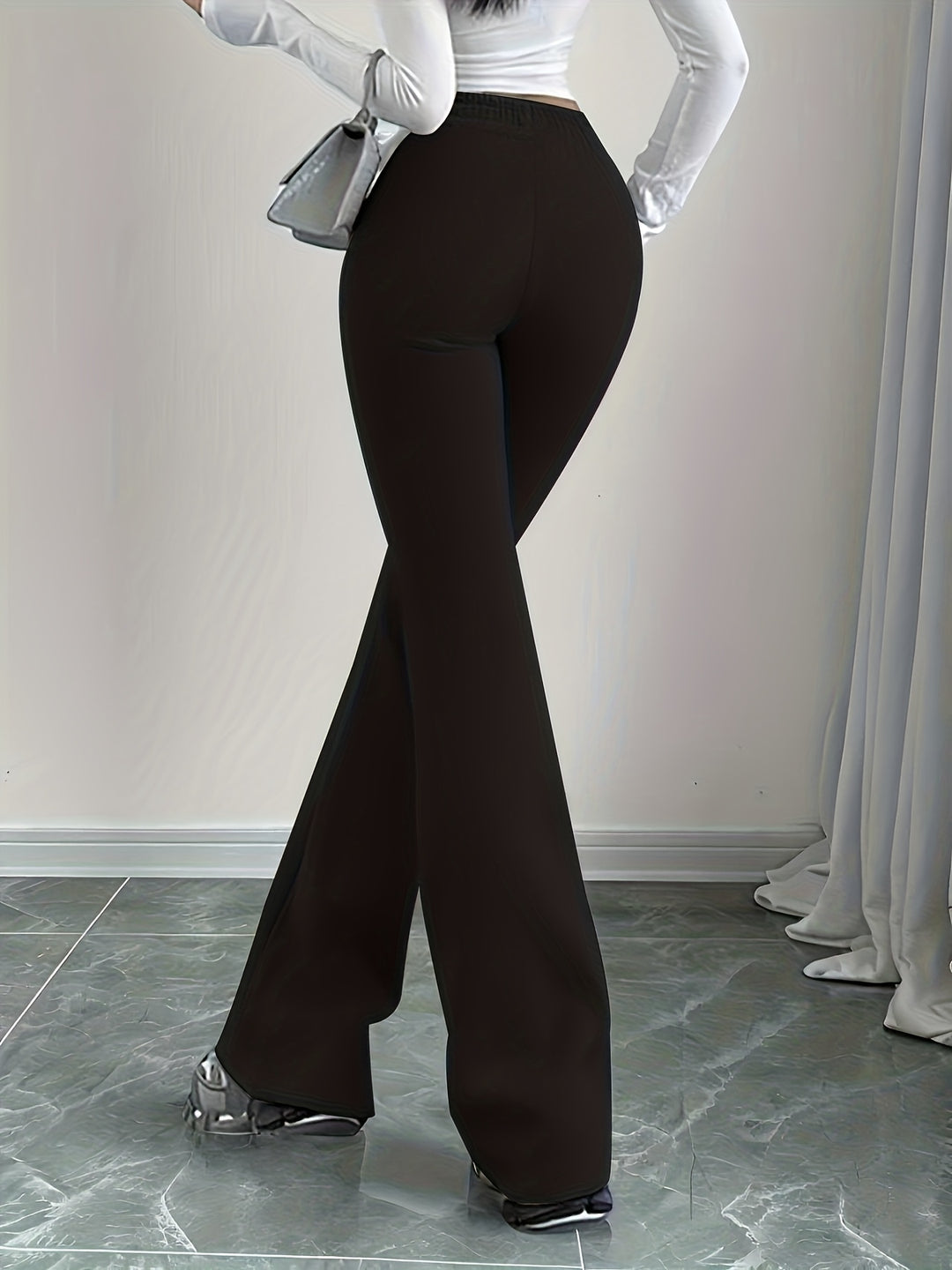 Juliana | High-Waisted Flared Pants