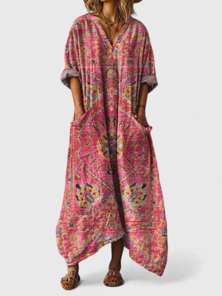 Aurora | Elegant Oversized Pocket Dress