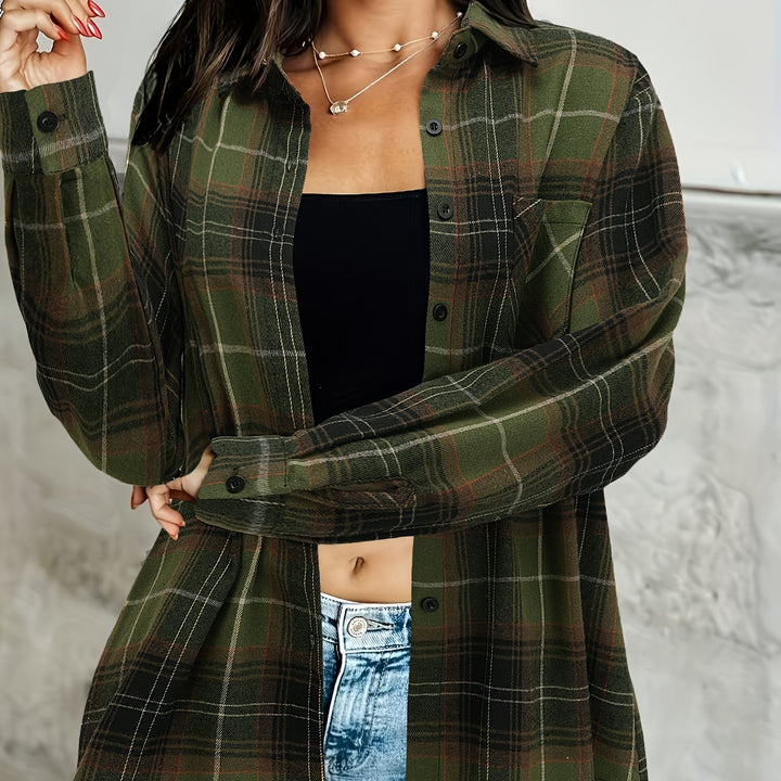 Lorelei | Relaxed Checkered Shirt