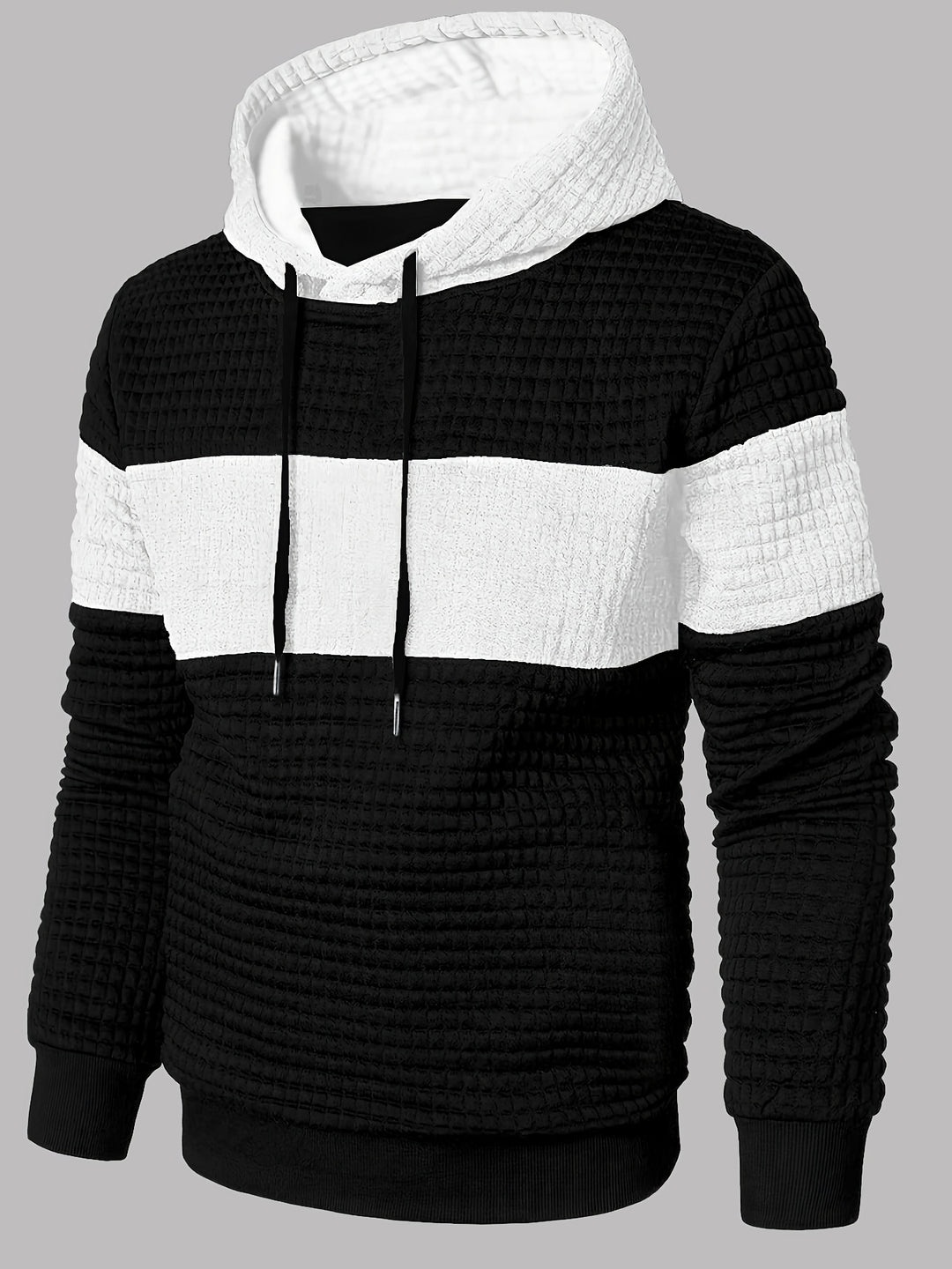 Braxton | Textured Pullover Hoodie