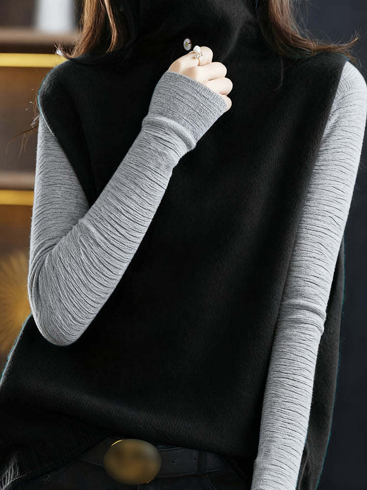 Selina | High-Neck Sleeveless Top