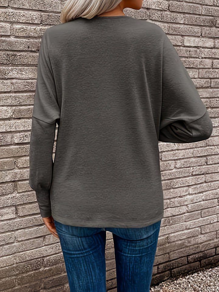 Penelope | Relaxed Everyday Long Sleeve Top