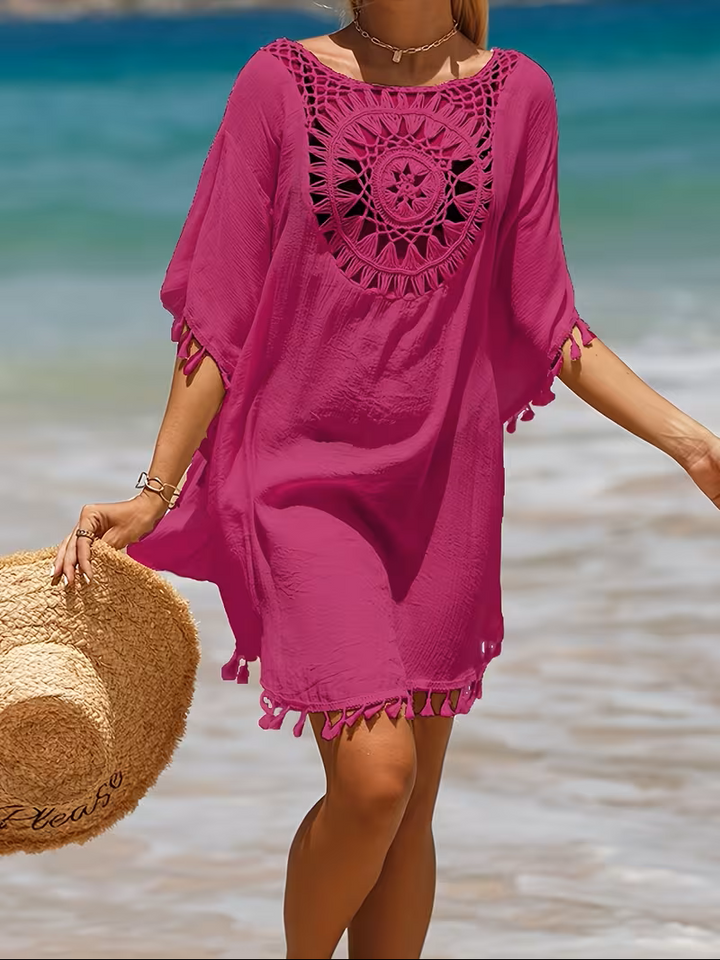 Marguerite | Crochet-Detail Beach Cover-Up