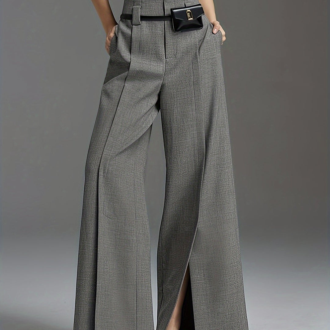 Leona | Wide-Leg Tailored Trousers