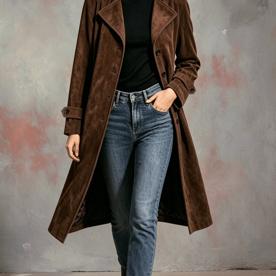 Miriam | Timeless Belted Long Coat