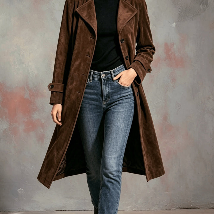 Miriam | Timeless Belted Long Coat