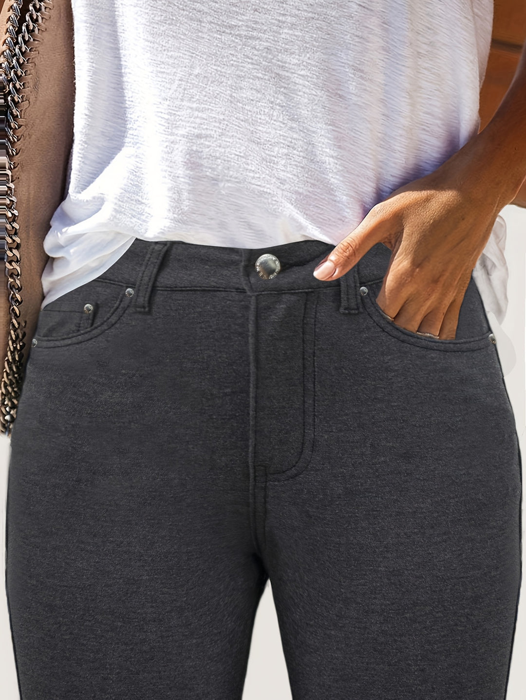 Faye | High-Waisted Skinny Jeans