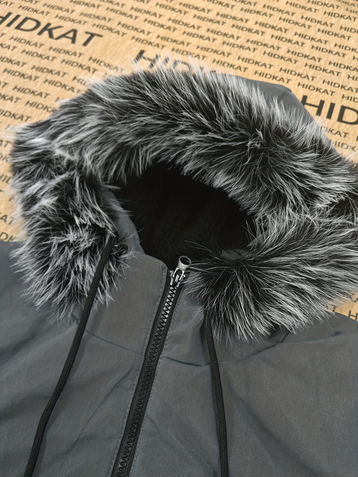 Elias | Hooded Mid-Length Winter Parka