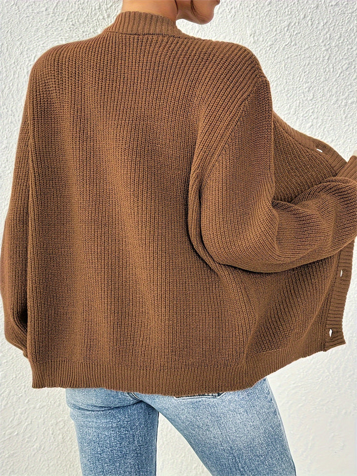 Winifred | Relaxed Button-Front Cardigan