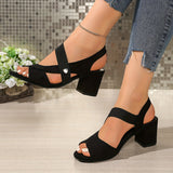 Josephine | Cushioned Block Heel Sandals