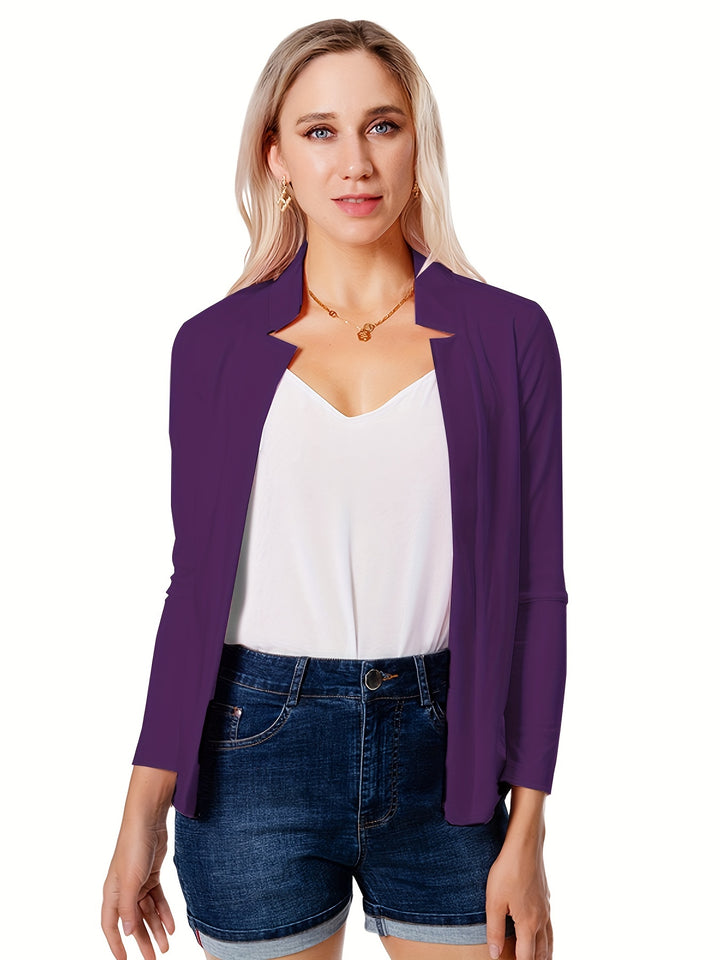 Yvonne | Open-Front Longline Jacket